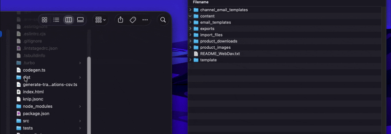 Uploading with Cyberduck