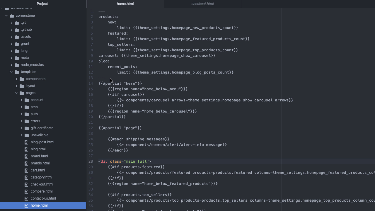 YAML Front Matter example
