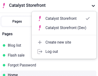 Makeswift locale switcher
