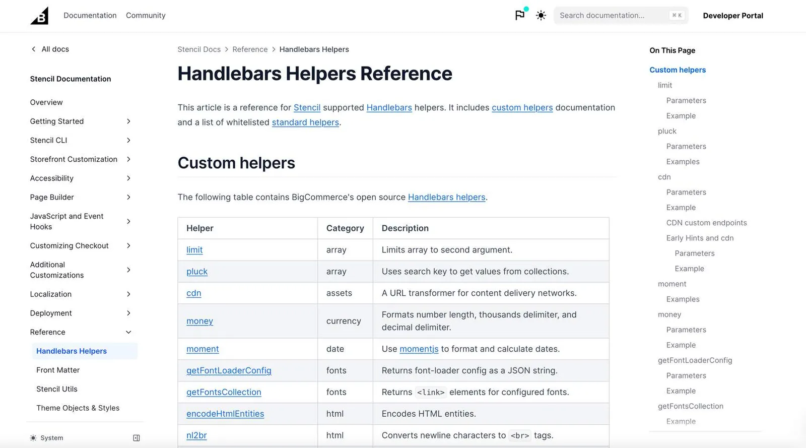 Handlebars Helpers