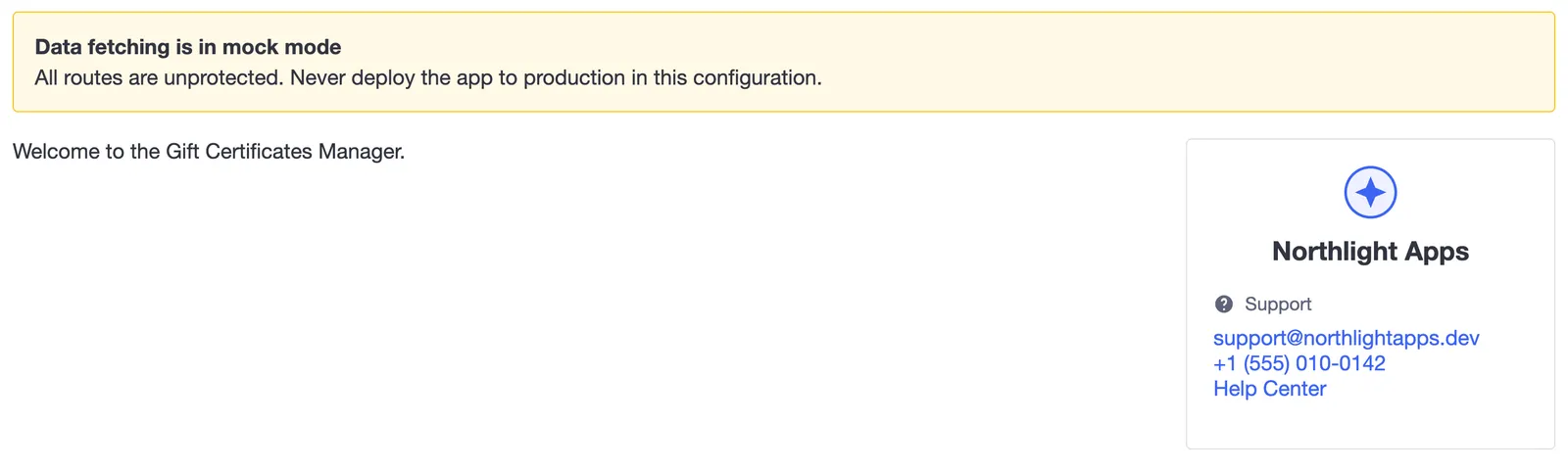 Starter app boilerplate
