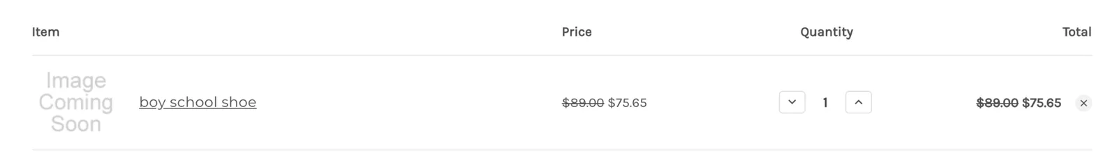 Product Level Discount Display