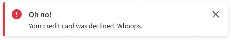 Avoid humor in error messages